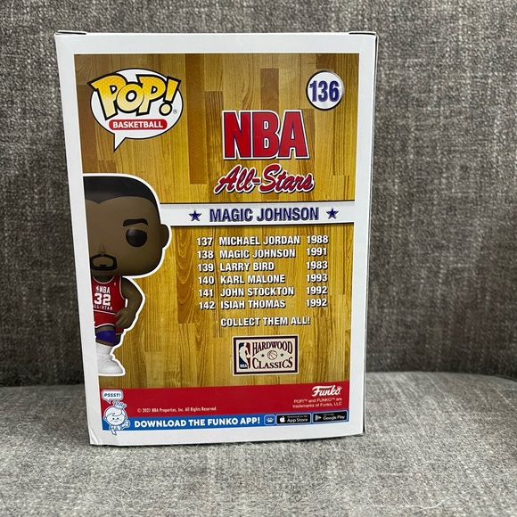 NBA All-Stars Magic Johnson 2022 TargetCon Exclusive Funko. Pop - Picture 3 of 6